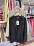 Solid Color Single Breasted Blazer